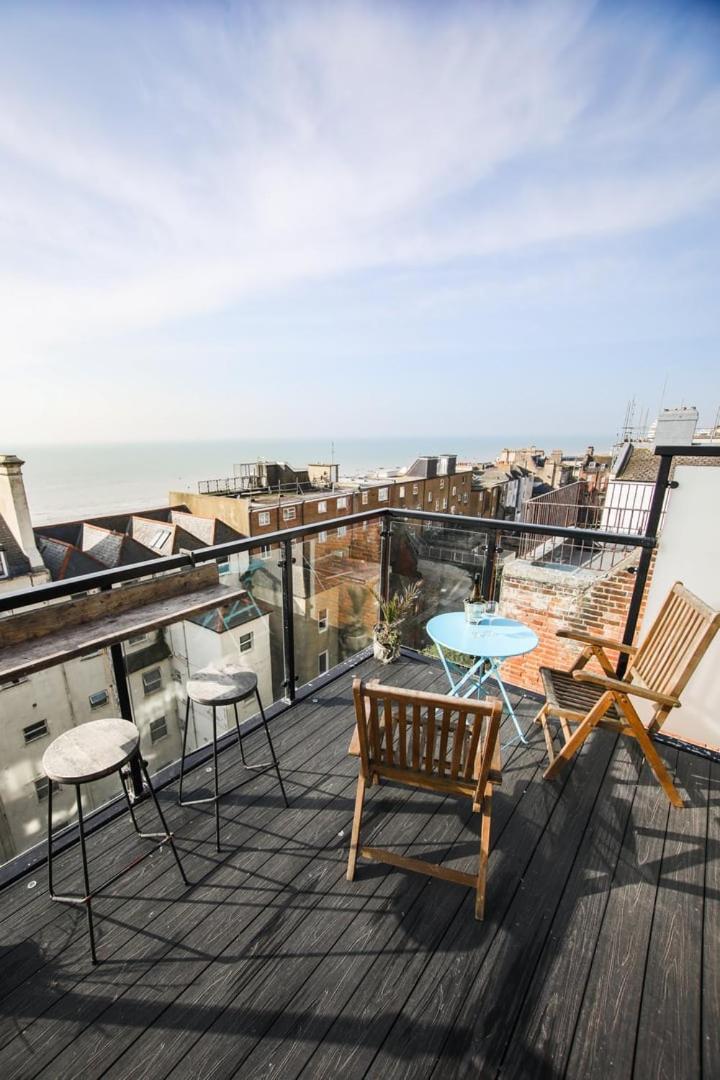The Sunrise Penthouse Leilighet Hastings Eksteriør bilde